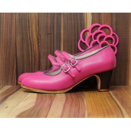 Manuela 38 AA+PR Leather Fucsia Clásico 5 Visto R. Nazareno