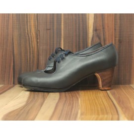 Carmen 36,5 AA Leather Negro Clásico 5 Visto R. Navy