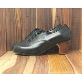 Chapín Mujer 36,5 A Leather Negro Clásico 5 Visto