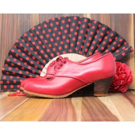 Carmela 34,5 A Leather Rojo Sangre Cubano 5 Visto