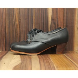 Carmela 36 AA+PR Piel Negro Cubano 5 Visto (Filis Beige)