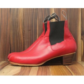 Boto 42,5 A Leather Rojo Sangre Cubano 5 Visto