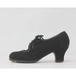 Carmen 34.5 A Suede Negro Carrete 5 Forrado 