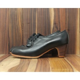 Carmen 37 A+PR Piel Negro Clásico 5 Visto (Filis Beige)
