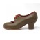 Carmen 33 A Leather Kaki Carrete 5 Forrado Ribete Arcilla