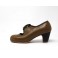 Carmen 34 A Leather Kaki Clásico 5 Visto Ribete Botella