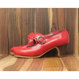 Lola 38,5 A Piel Rojo Sangre Clásico 5 Visto