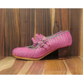 Manuela 35 AA Charlot Fucsia Cubano 5 Visto R. Gris