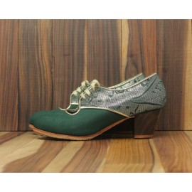 Carmela 36 A Nubuck Bosque Cubano 5 Visto Atrás Fantasía R. Oro