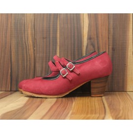 Manuela 35 A Nobuck Granate Cubano 5 Visto R. Negro