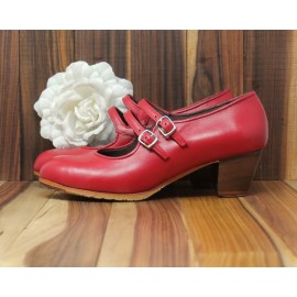 Manuela 36 A+PR Leather Rojo Cubano 5 Visto