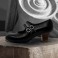 Manuela 40 A Leather Negro Carrete 5 Visto