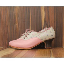 Chapín Mujer 36,5 A+PR Leather Rosita Carrete 5 Visto Atrás Fantasía Mariposas