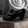 Manuela 39.5 E Leather Negro Cubano 5 Forrado