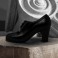 Carmen 34 A Leather Negro Clásico 6 Forrado