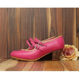 Manuela 35 A Leather Fucsia Cubano 5 Visto R. Vainilla