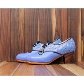Carmela 34 A Leather Cielo Cuabno 5 Visto Atrás Mariposas Cielo R. Negro