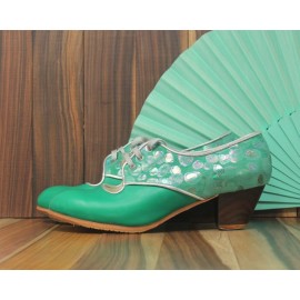 Carmela 40 A+PR Leather Esmeralda Cubano 5 Visto Atrás Fantasía R. Plata