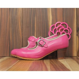 Lola 37,5 AA Piel Fucsia Cubano 5 Visto R. Marfil