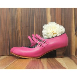 Manuela 40 A Leather Fucsia Cubano 5 Visto R. Navy