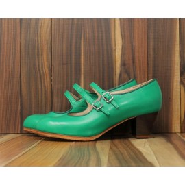 Manuela 38,5 A Leather Esmeralda Cubano 5 Visto