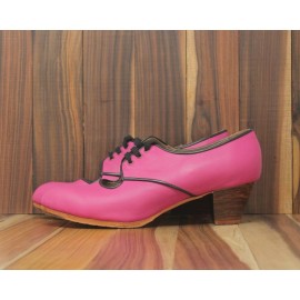 Carmela 40,5 AA Leather Fucsia Cubano 5 Visto R. Negro