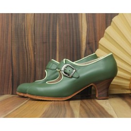 Lola 36,5 A Leather Enebro Carrete 5 Visto R. Lima