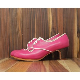 Carmela 40 A+PR Leather Fucsia Clásico 5 Visto R. Blanco