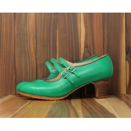 Manuela 40,5 AA Leather Esmeralda Clásico 5 Visto
