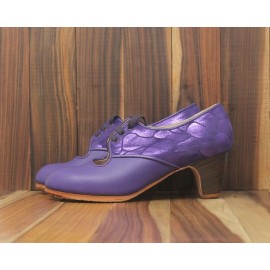 Carmela 38 AA+PR Leather Lavanda Clásico 5 Visto Atrás Fantasía Lavanda
