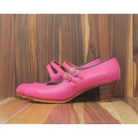 Manuela 39 AA+PR Piel Fucsia Cubano 5 Visto R. Navy