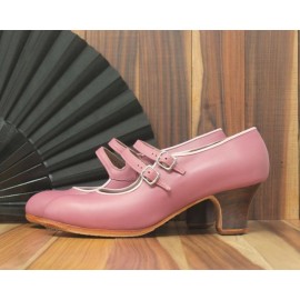 Manuela 39 A Leather Mora Carrete 5 Visto R. Rosa Pálido