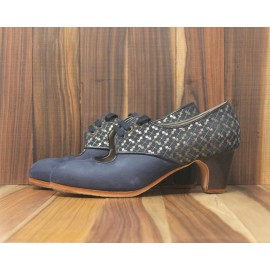 Carmela 38 A+PR Nubuck Navy Clásico 5 Visto Atrás Fantasía
