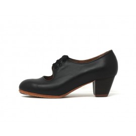 Carmen 38,5 AA Piel Negro Cubano 5 Visto (Filis Beige)