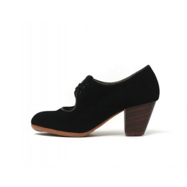 Carmen 35,5 A Suede Negro Cubnano 6 Visto (Filis Beige)