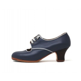 Carmela 37 A+PR Leather Zafiro Carrete 5 Visto R. Gris Claro