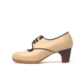Carmela 35 A Leather Beige Clásico 5 Visto R. Marrón