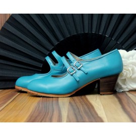Manuela 36,5 A+PR Piel Teal Cubano 5 Visto