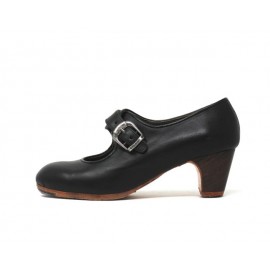 Lola 38 A+PR Piel Negro Clásico 5 Visto (Filis Beige)