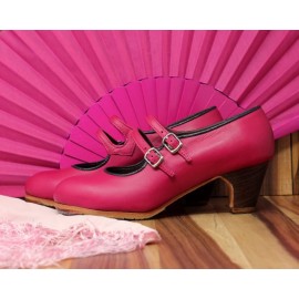 Manuela 37,5 AA Leather Fucsia Clásico 5 Visto R. Navy