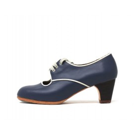Carmela 37,5 AA+PR Leather Zafiro Clásico 5 Visto R. Blanco Roto