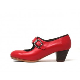 Lola 39,5 A Leather Escarlata Cubano 5 Visto R. Negro