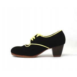 Carmela 36 A+PR Suede Negro Cubano 5 Visto R. Limón