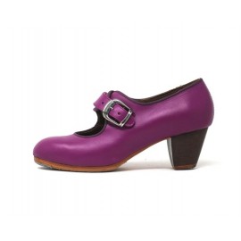 Lola 36,5 A Leather Magenta Cubano 5 Visto