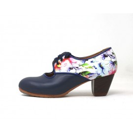 Carmela 35,5 AA Leather Zafiro Cubano 5 Visto Atrás Charol Primavera
