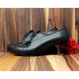 Carmen 35,5 AA Piel Negro Clásico 5 Visto