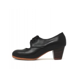 Carmela 40 AA+PR Leather Negro Cubano 5 Visto (Filis Beige)