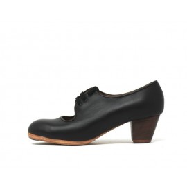 Carmen 41,5 AA Piel Negro Cubano 5 Visto (Filis Beige)
