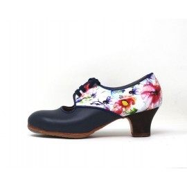 Carmela 35,5 AA+PR Leather Zafiro Carrete 5 Visto Atrás Charol Primavera