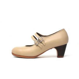Manuela 36,5 A Leather Beige Clásico 5 Visto